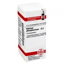 NATRIUM PHOSPHORICUM D 6 kulor, 10 g