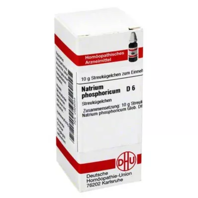 NATRIUM PHOSPHORICUM D 6 kulor, 10 g NATRIUM PHOSPHORICUM D 6 kulor, 10 g
