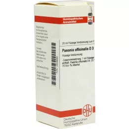 PAEONIA OFFICINALIS D 3 utspädning, 20 ml