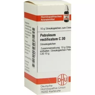 PETROLEUM RECTIFICATUM C 30 globuli, 10 g