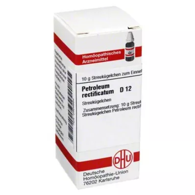 PETROLEUM RECTIFICATUM D 12 kulor, 10 g PETROLEUM RECTIFICATUM D 12 kulor, 10 g