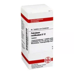 PETROLEUM RECTIFICATUM D 12 tabletter, 80 st