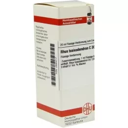 RHUS TOXICODENDRON C 30 utspädning, 20 ml