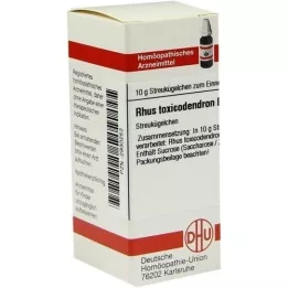 RHUS TOXICODENDRON D 200 globuli, 10 g