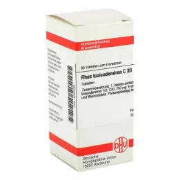 RHUS TOXICODENDRON C 30 tabletter, 80 pc