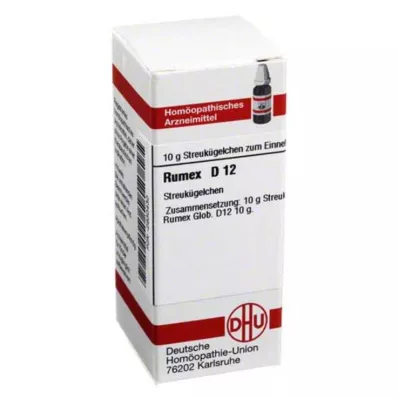 RUMEX D 12 kulor, 10 g
