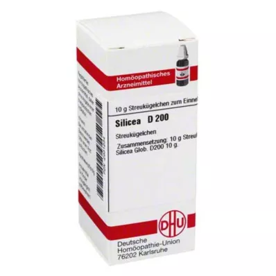 SILICEA D 200 globuli, 10 g SILICEA D 200 globuli, 10 g