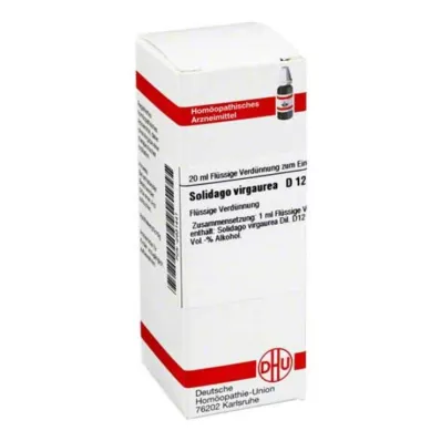 SOLIDAGO VIRGAUREA D 12 Utspädning, 20 ml SOLIDAGO VIRGAUREA D 12 Utspädning, 20 ml