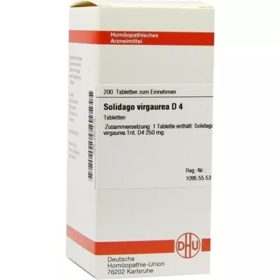 SOLIDAGO VIRGAUREA D 4 tabletter, 200 pc