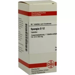 SPONGIA D 12 tabletter, 80 st