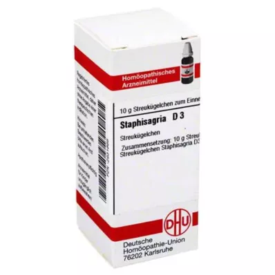 STAPHISAGRIA D 3 kulor, 10 g
