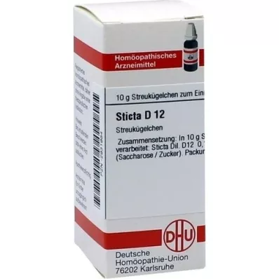 STICTA D 12 kulor, 10 g