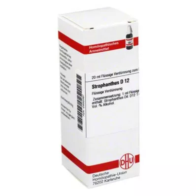 STROPHANTHUS D 12 Utspädning, 20 ml STROPHANTHUS D 12 Utspädning, 20 ml