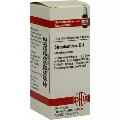 STROPHANTHUS D 4 kulor, 10 g