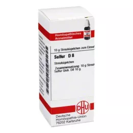 SULFUR D 8 kulor, 10 g