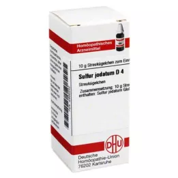 SULFUR JODATUM D 4 kulor, 10 g