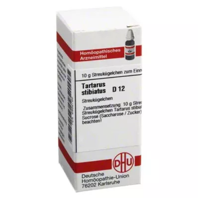 TARTARUS STIBIATUS D 12 kulor, 10 g TARTARUS STIBIATUS D 12 kulor, 10 g