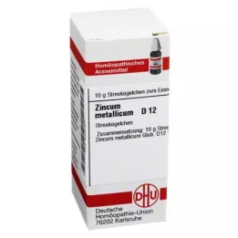 ZINCUM METALLICUM D 12 kulor, 10 g