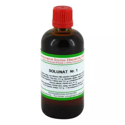 SOLUNAT Nr.1 droppar, 100 ml SOLUNAT Nr.1 droppar, 100 ml