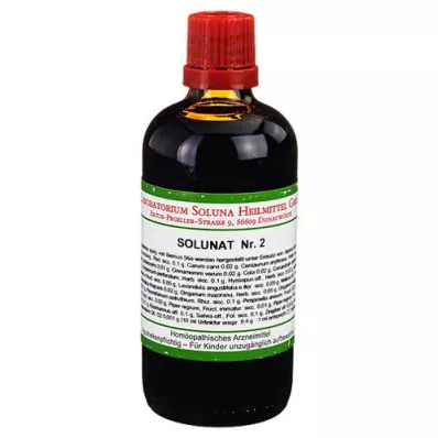 SOLUNAT Nr.2 droppar, 100 ml