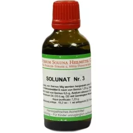 SOLUNAT Droppar nr 3, 50 ml