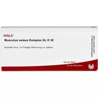 MUSCULUS SOLEUS Komplex GL D 30 Ampuller, 10X1 ml MUSCULUS SOLEUS Komplex GL D 30 Ampuller, 10X1 ml