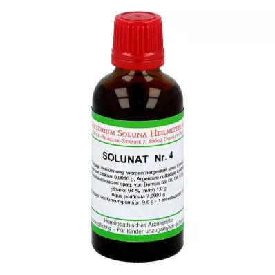 SOLUNAT droppar nr 4, 50 ml