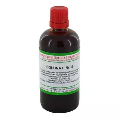 SOLUNAT Droppar nr 4, 100 ml