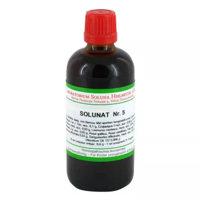 SOLUNAT Nr.5 droppar, 100 ml