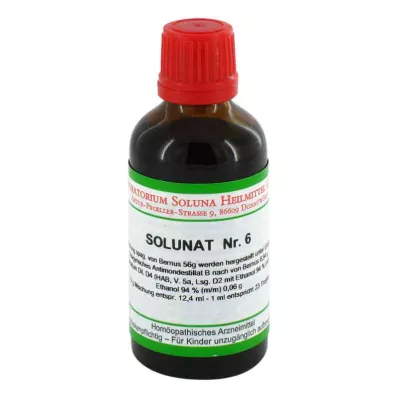 SOLUNAT droppar nr 6, 50 ml SOLUNAT droppar nr 6, 50 ml