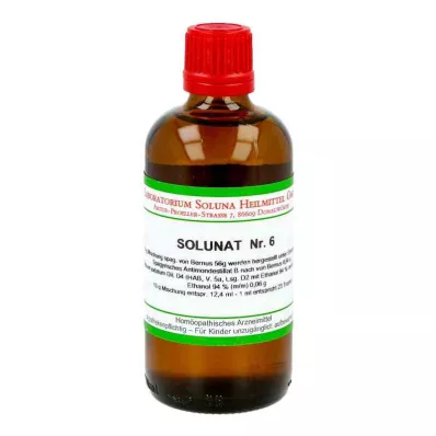 SOLUNAT Droppar nr 6, 100 ml SOLUNAT Droppar nr 6, 100 ml