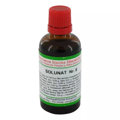 SOLUNAT droppar nr 8, 50 ml SOLUNAT droppar nr 8, 50 ml