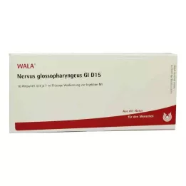 NERVUS GLOSSOPHARYNGEUS GL D 15 Ampuller, 10X1 ml