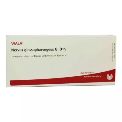 NERVUS GLOSSOPHARYNGEUS GL D 15 Ampuller, 10X1 ml