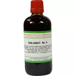 SOLUNAT droppar nr 9, 100 ml