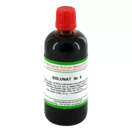 SOLUNAT droppar nr 9, 100 ml