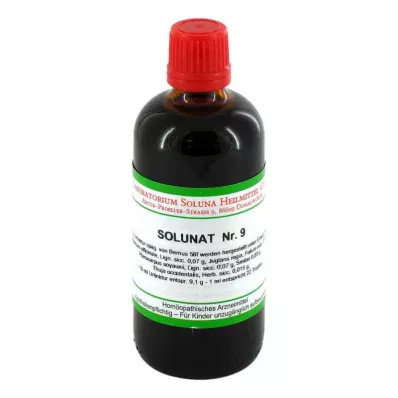 SOLUNAT droppar nr 9, 100 ml SOLUNAT droppar nr 9, 100 ml