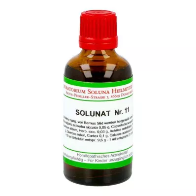 SOLUNAT droppar nr 11, 50 ml