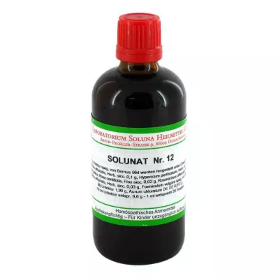 SOLUNAT Nr.12 droppar, 100 ml
