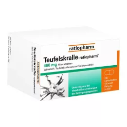 TEUFELSKRALLE-RATIOPHARM Filmdragerade tabletter, 100 st