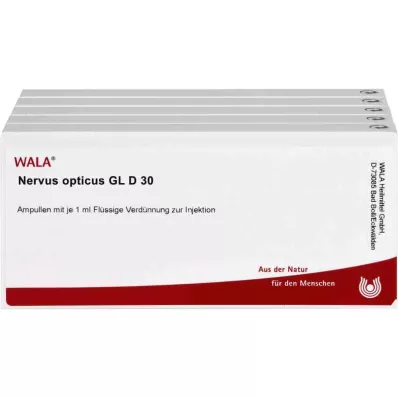 NERVUS OPTICUS GL D 30 Ampuller, 50X1 ml NERVUS OPTICUS GL D 30 Ampuller, 50X1 ml