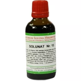 SOLUNAT Nr.15 droppar, 50 ml