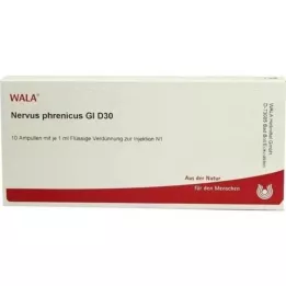 NERVUS PHRENICUS GL D 30 Ampuller, 10X1 ml