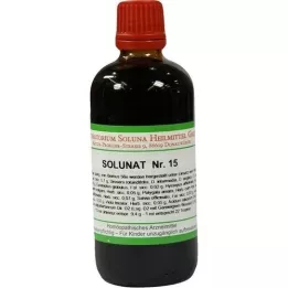 SOLUNAT Nr.15 droppar, 100 ml