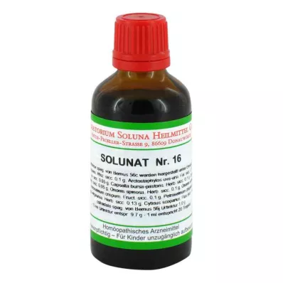 SOLUNAT droppar nr 16, 50 ml