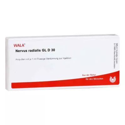NERVUS RADIALIS GL D 30 Ampuller, 10X1 ml NERVUS RADIALIS GL D 30 Ampuller, 10X1 ml