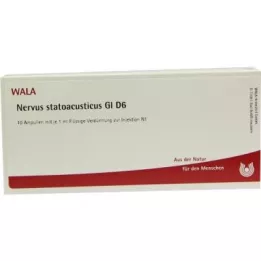 NERVUS STATOACUSTICUS GL D 6 Ampuller, 10X1 ml
