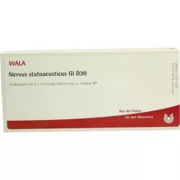NERVUS STATOACUSTICUS GL D 30 Ampuller, 10X1 ml