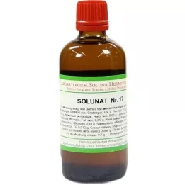 SOLUNAT Droppar nr 17, 100 ml