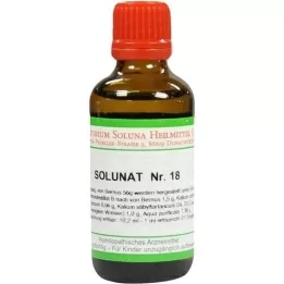 SOLUNAT Droppar nr 18, 50 ml